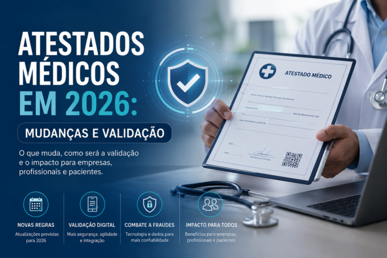 Atestados médicos em 2026 com validação digital e cuidados para evitar problemas